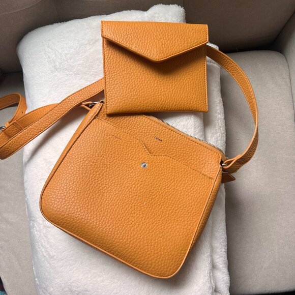 Yellow/Orange Co-Lab Crossbody Bag - Picture 3 of 8